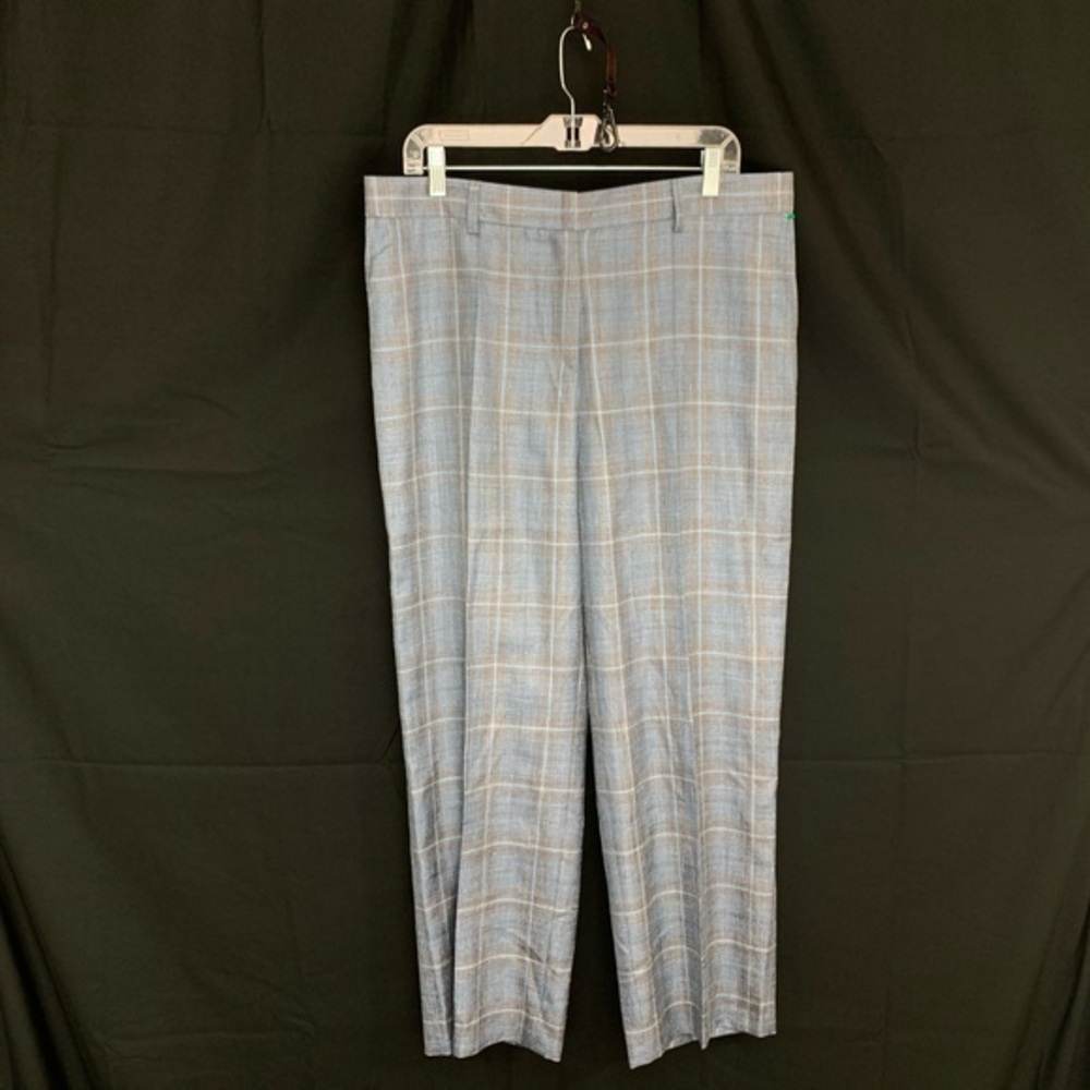 Giorgio Armani Italy Silk / Wool Tartan Pants